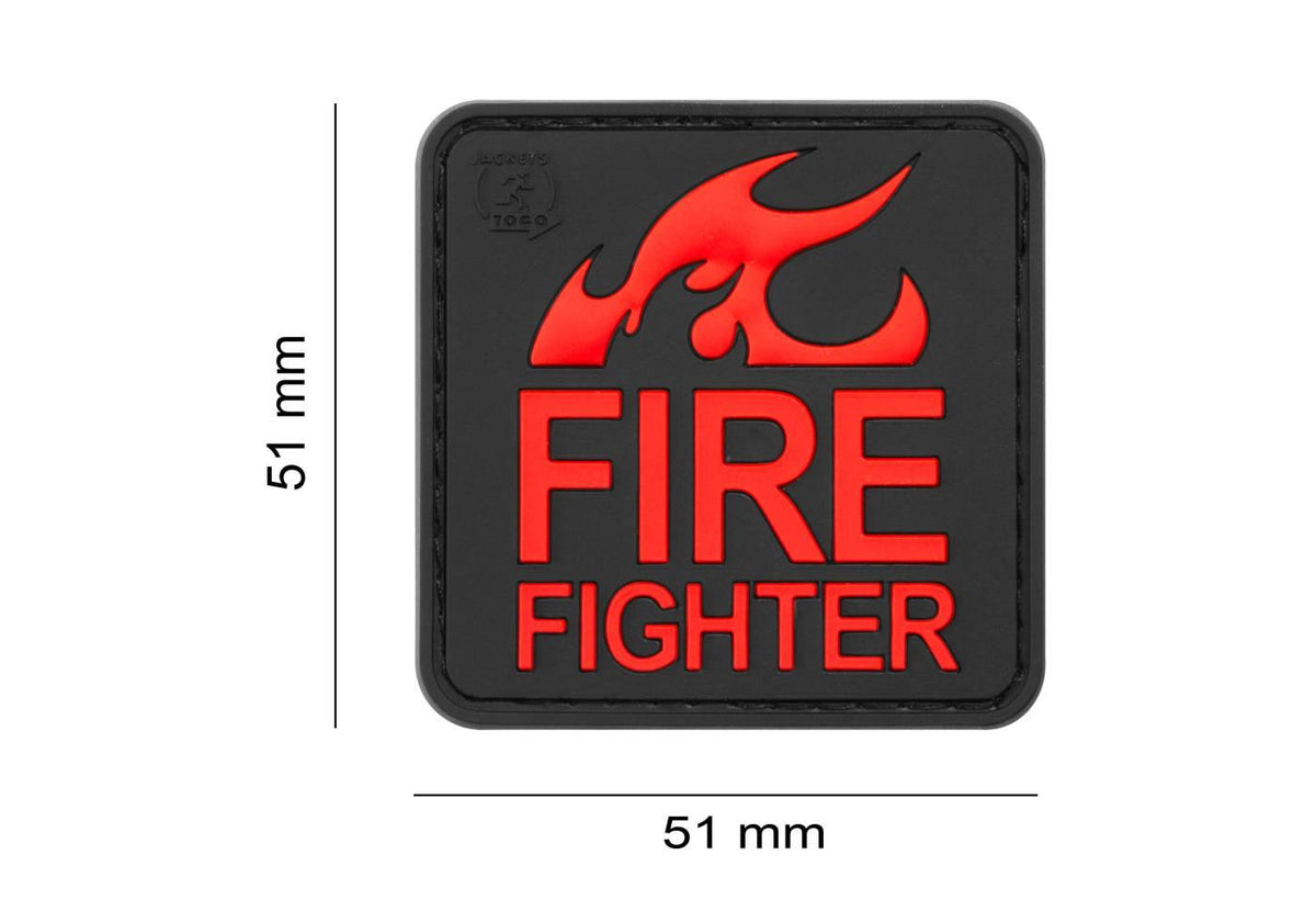 JTG Fire Fighter Rubber Patch JTG
