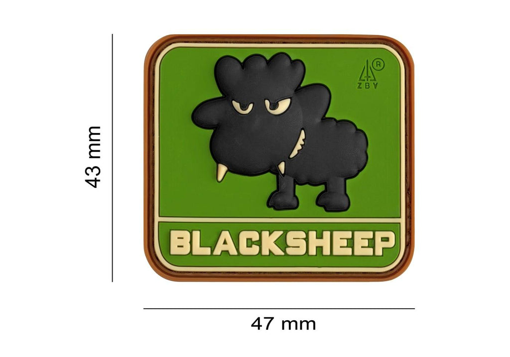 JTG Little Black Sheep Rubber Patch JTG