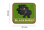 JTG Little Black Sheep Rubber Patch JTG