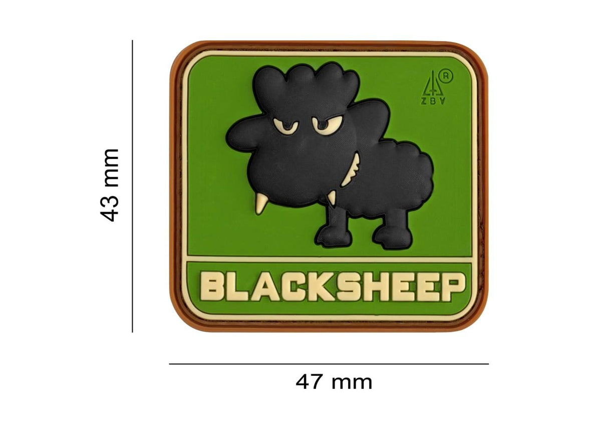 JTG Little Black Sheep Rubber Patch JTG