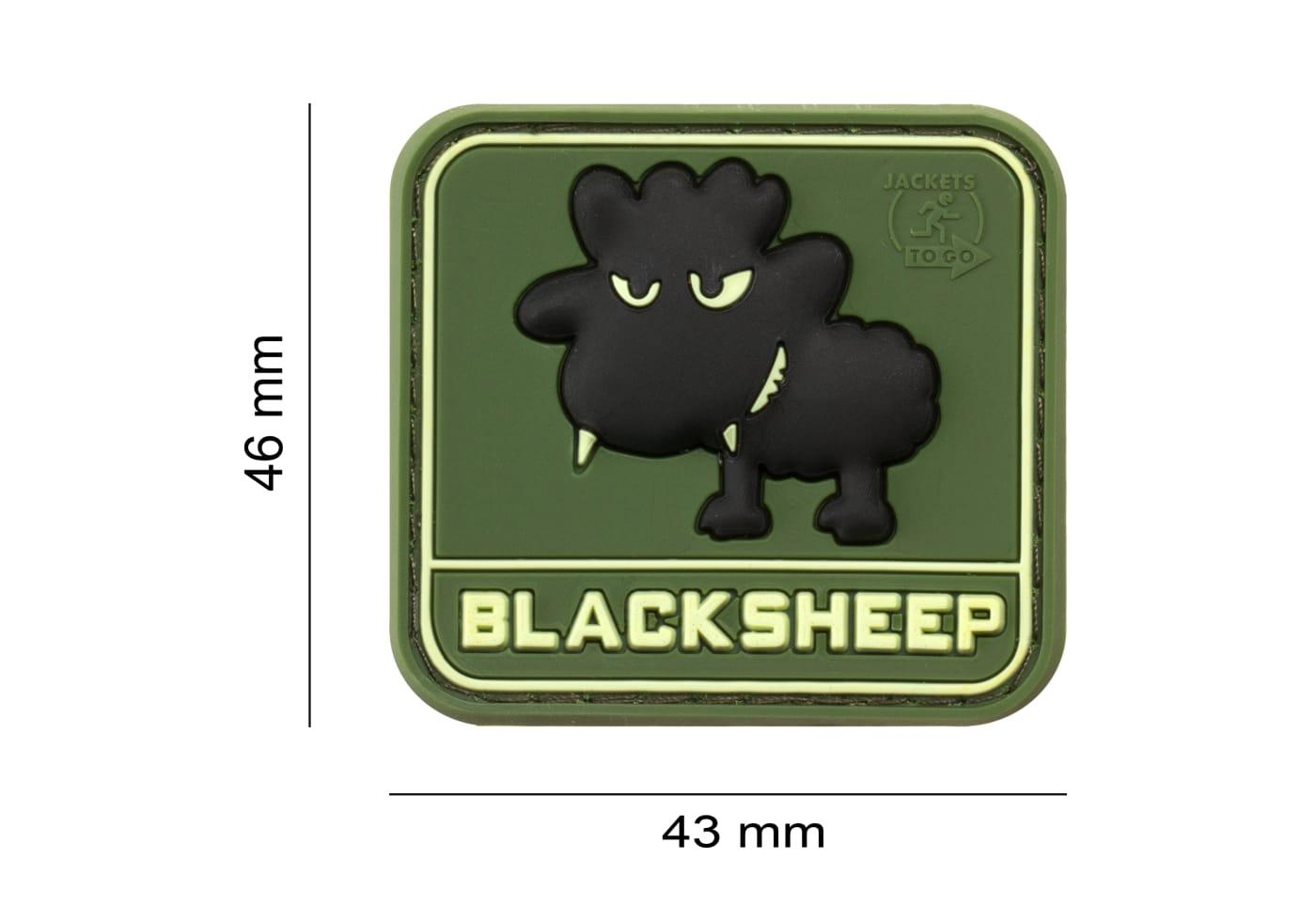JTG Little Black Sheep Rubber Patch JTG