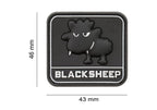 JTG Little Black Sheep Rubber Patch JTG