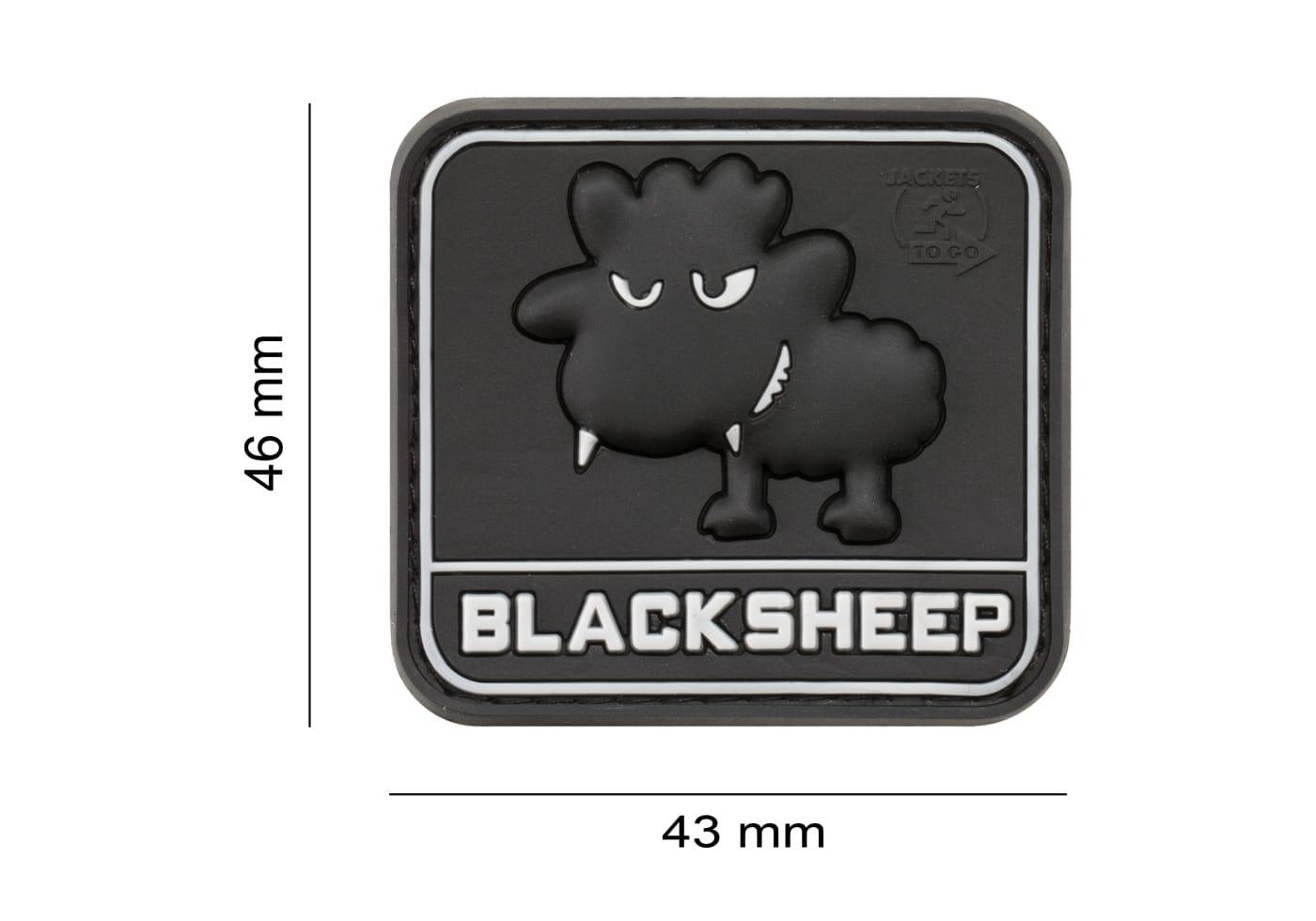 JTG Little Black Sheep Rubber Patch JTG