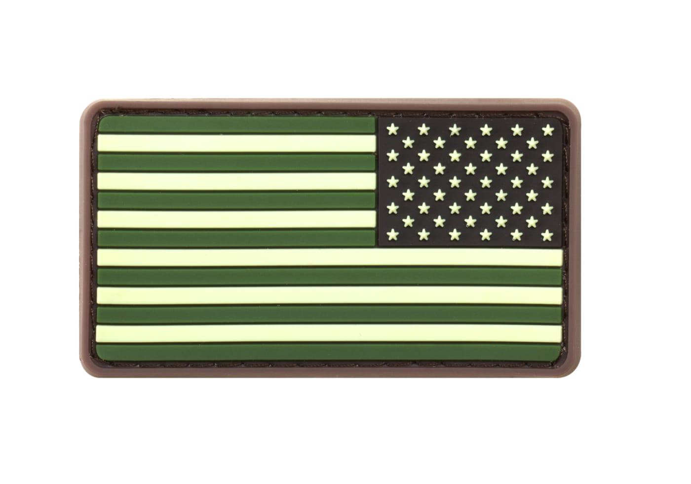 JTG US Flag Rubber Patch Reversed JTG