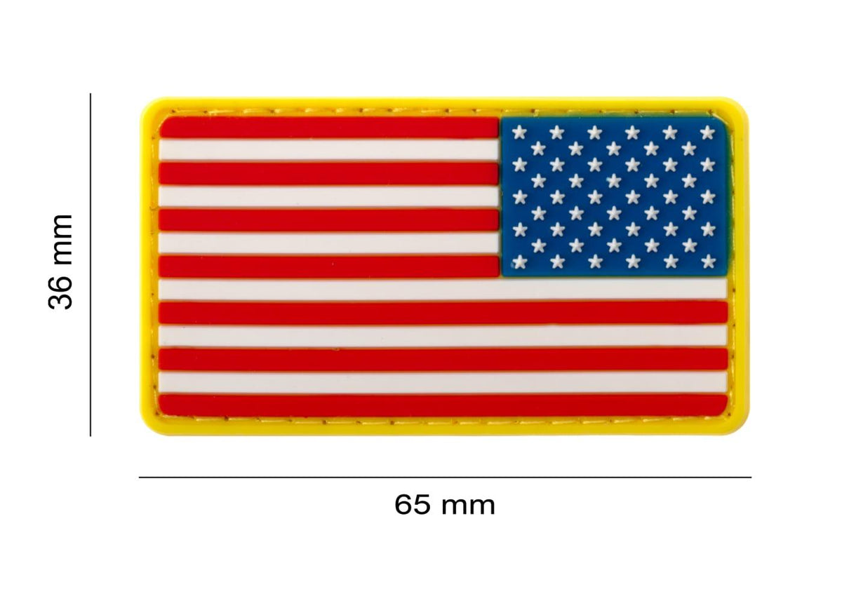 JTG US Flag Rubber Patch Reversed JTG
