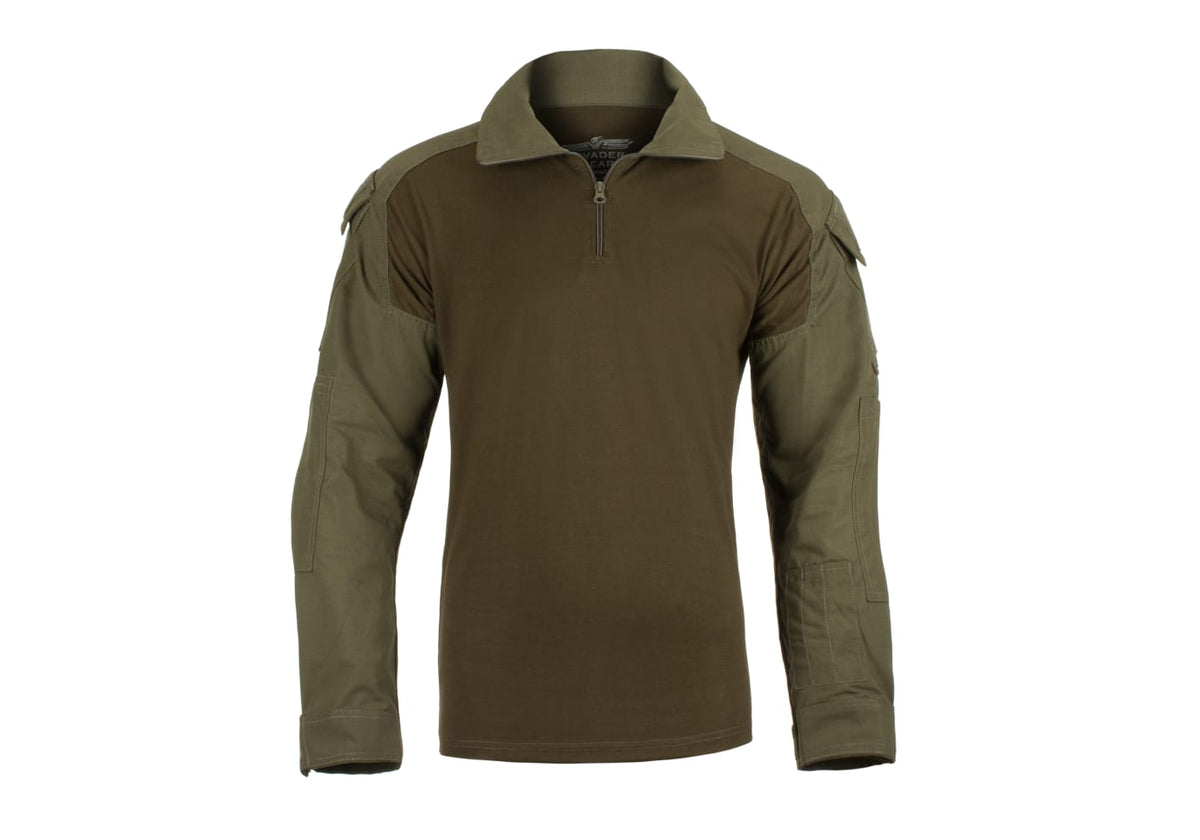 Invader Gear Combat Shirt - coloris unis - Ranger Green