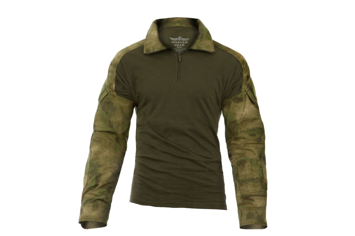 Invader Gear Combat Shirt - camouflages classiques - Everglade