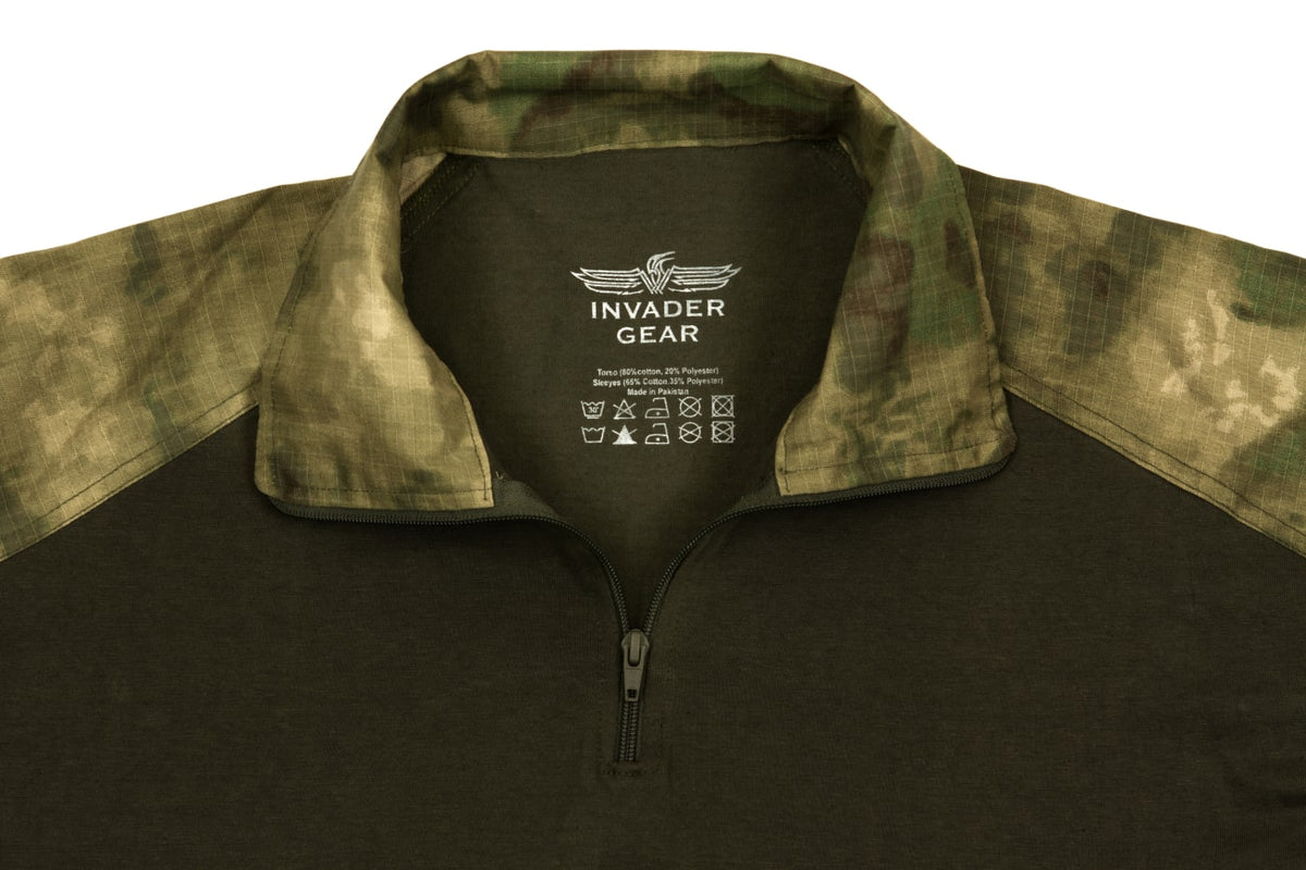 Invader Gear Combat Shirt - camouflages classiques - Everglade