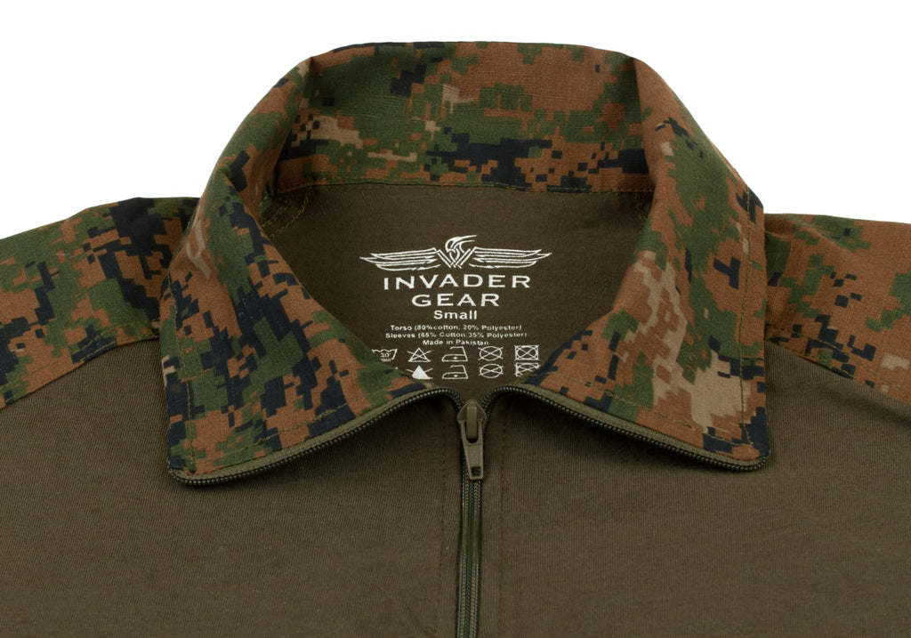 Invader Gear Combat Shirt - camouflages numériques - Marpat