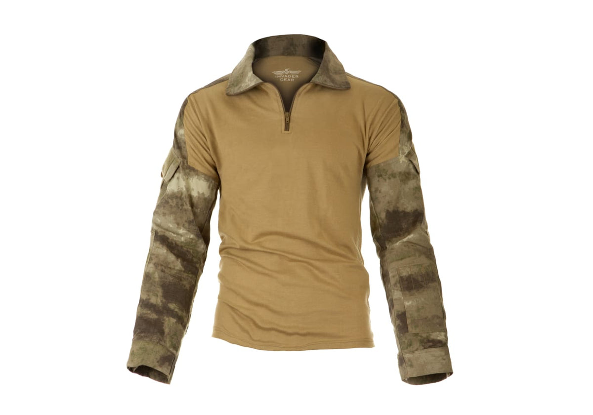 Invader Gear Combat Shirt - coloris unis - Stone Desert