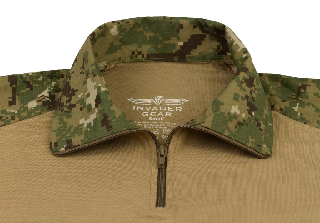 Invader Gear Combat Shirt - camouflages numériques - Socom
