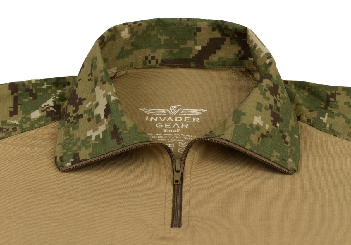 Invader Gear Combat Shirt - camouflages numériques - Socom
