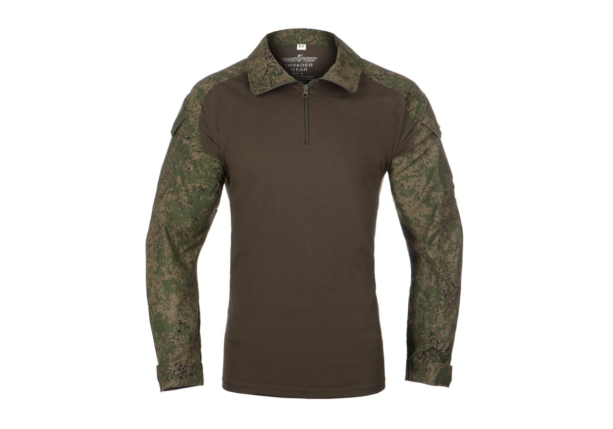 Invader Gear Combat Shirt - camouflages numériques - Digital Flora