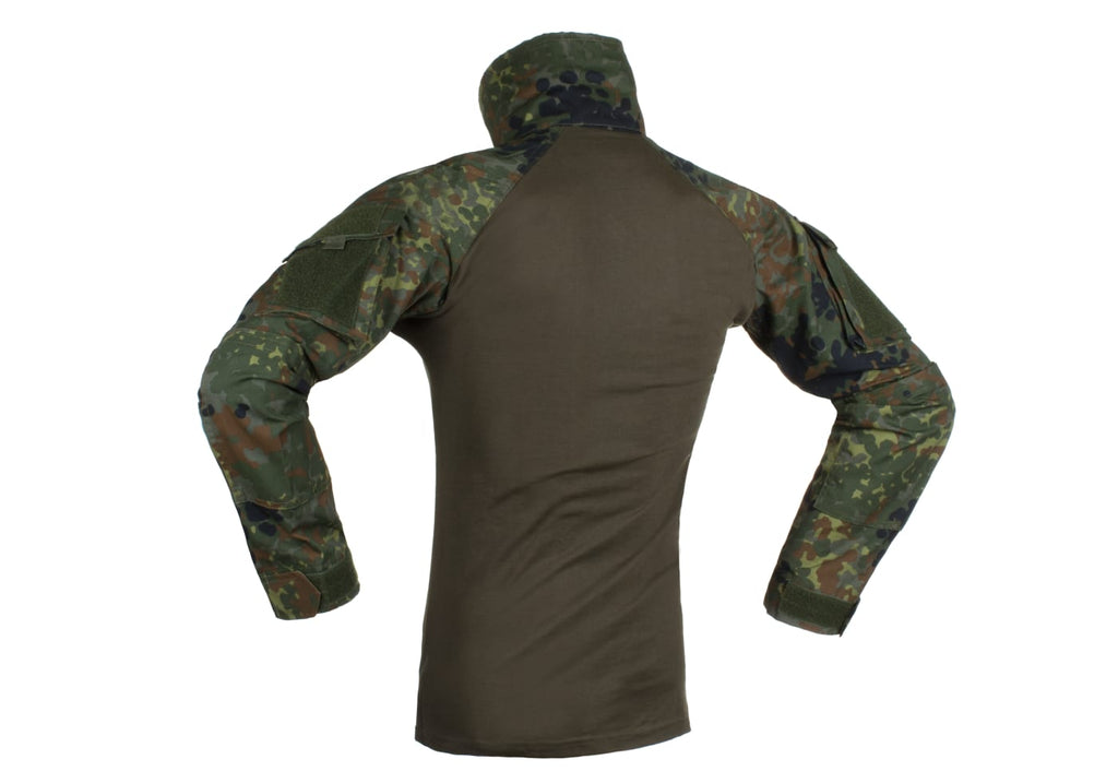 Invader Gear Combat Shirt - camouflages classiques - Flecktarn