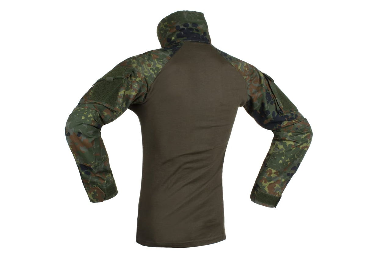 Invader Gear Combat Shirt - camouflages classiques - Flecktarn