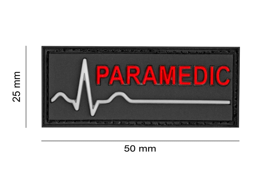 JTG Paramedic Rubber Patch - Multicolor