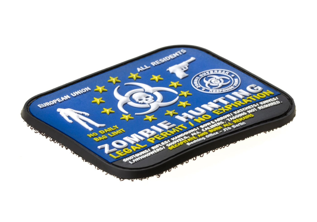 JTG Zombie Hunter Rubber Patch - Multicolor