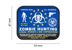 JTG Zombie Hunter Rubber Patch - Multicolor