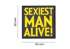 JTG Sexiest Man Alive Rubber Patch JTG