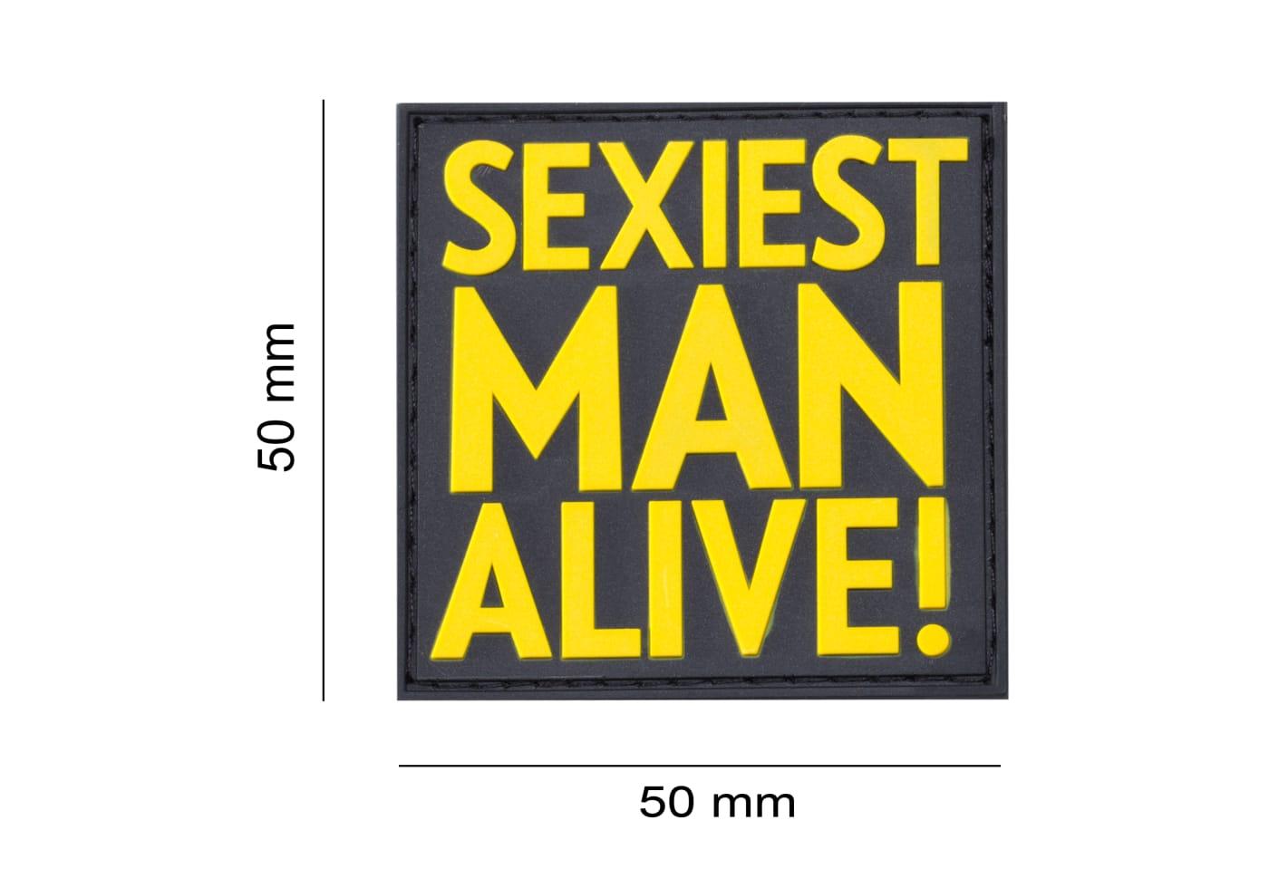 JTG Sexiest Man Alive Rubber Patch JTG