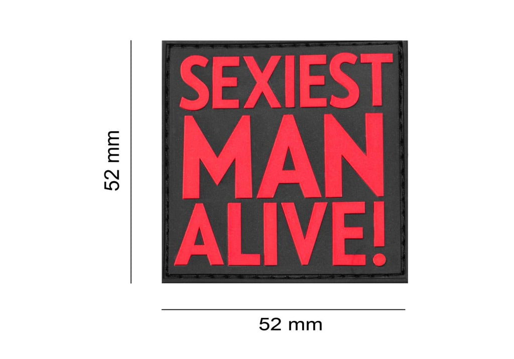 JTG Sexiest Man Alive Rubber Patch JTG