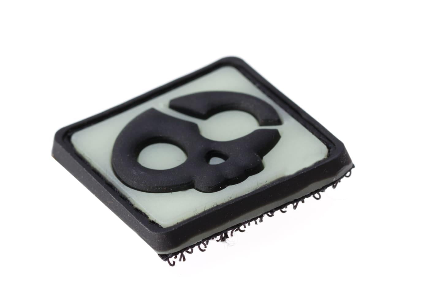 JTG Halloween Pirate Rubber Patch JTG