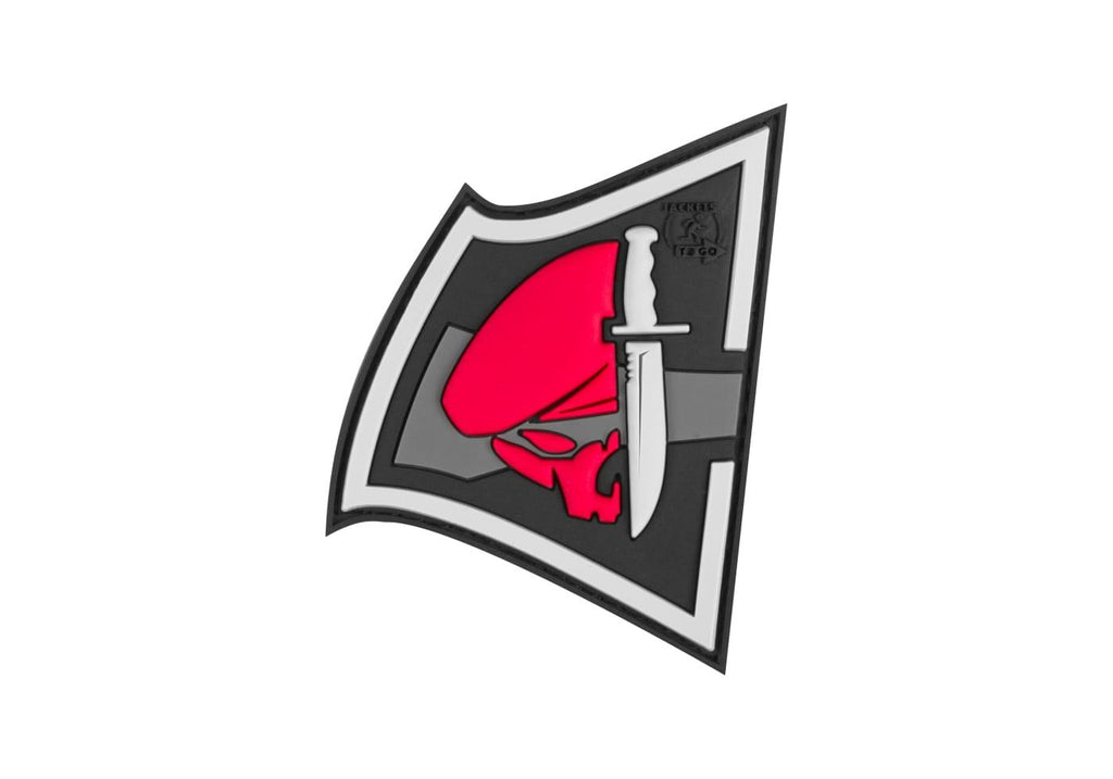 JTG Rebel Skull Rubber Patch