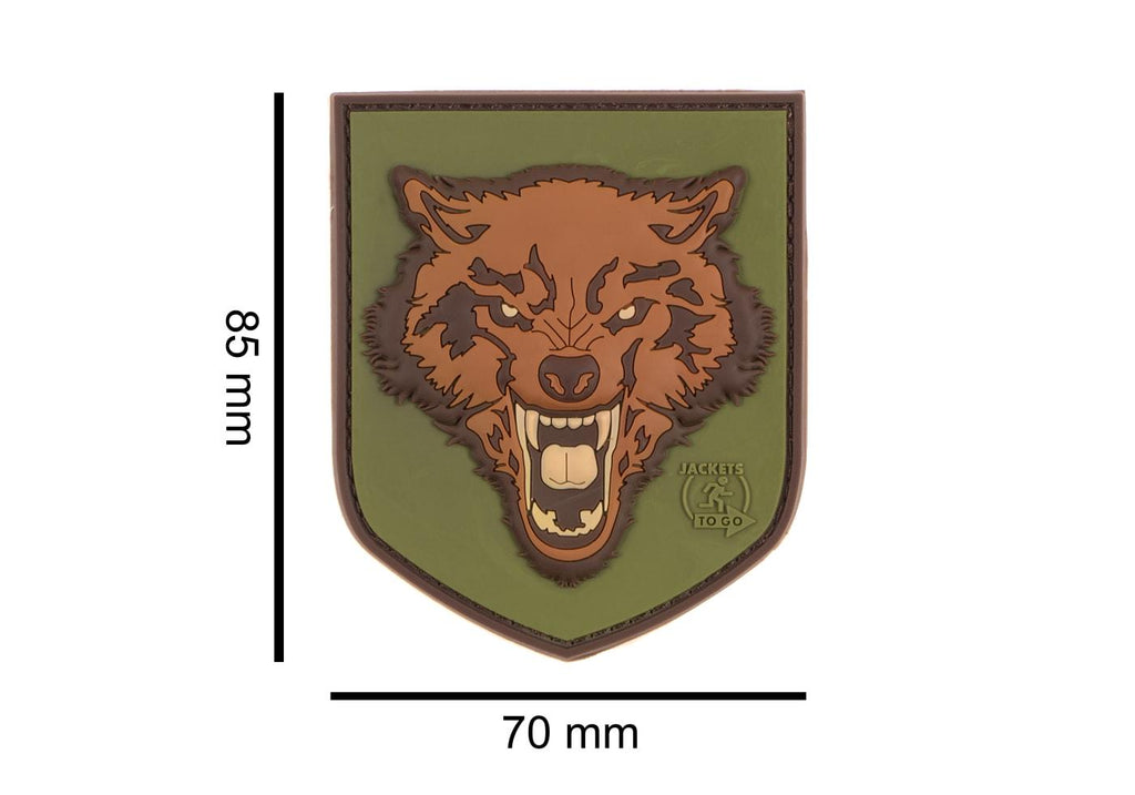 JTG Wolf Shield Rubber Patch JTG