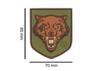 JTG Wolf Shield Rubber Patch JTG