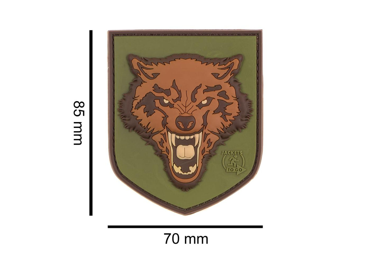 JTG Wolf Shield Rubber Patch JTG