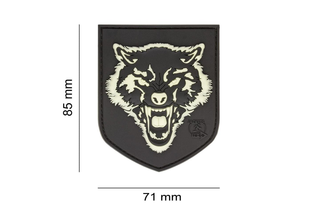 JTG Wolf Shield Rubber Patch JTG