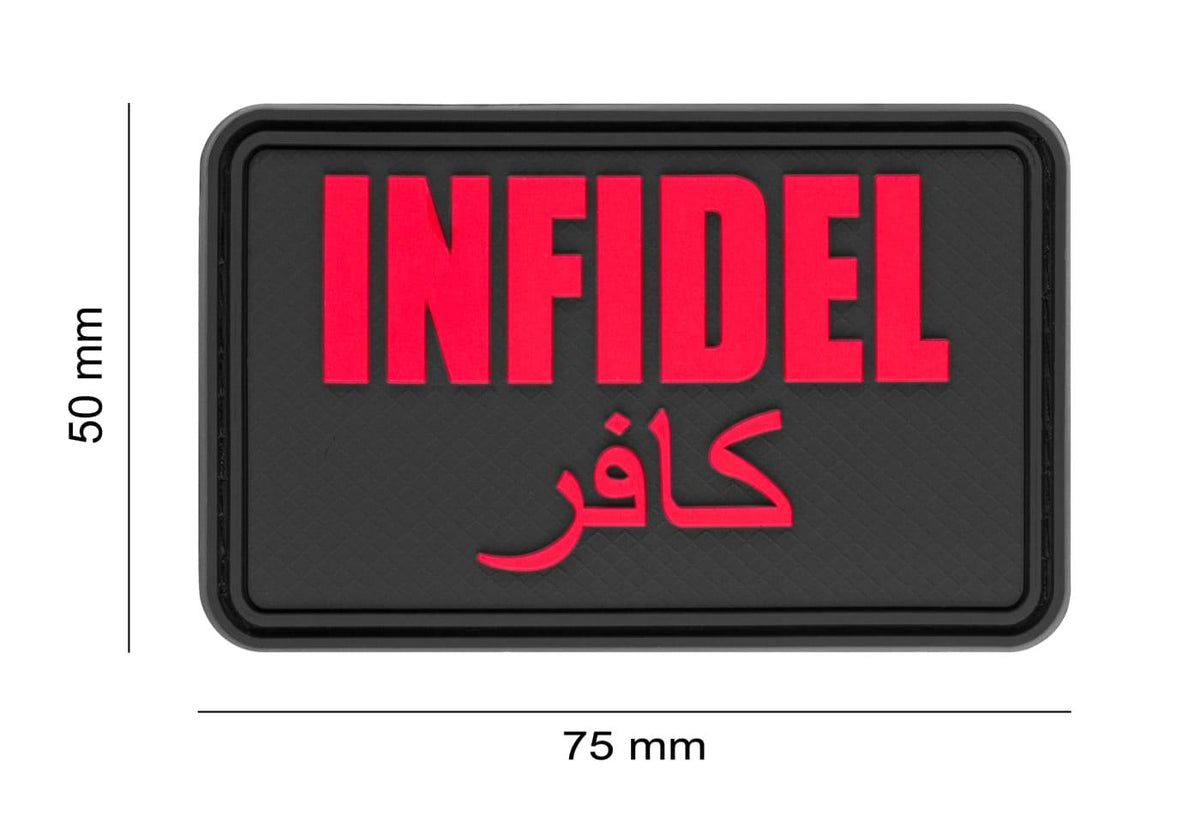 JTG Infidel Large Rubber Patch JTG