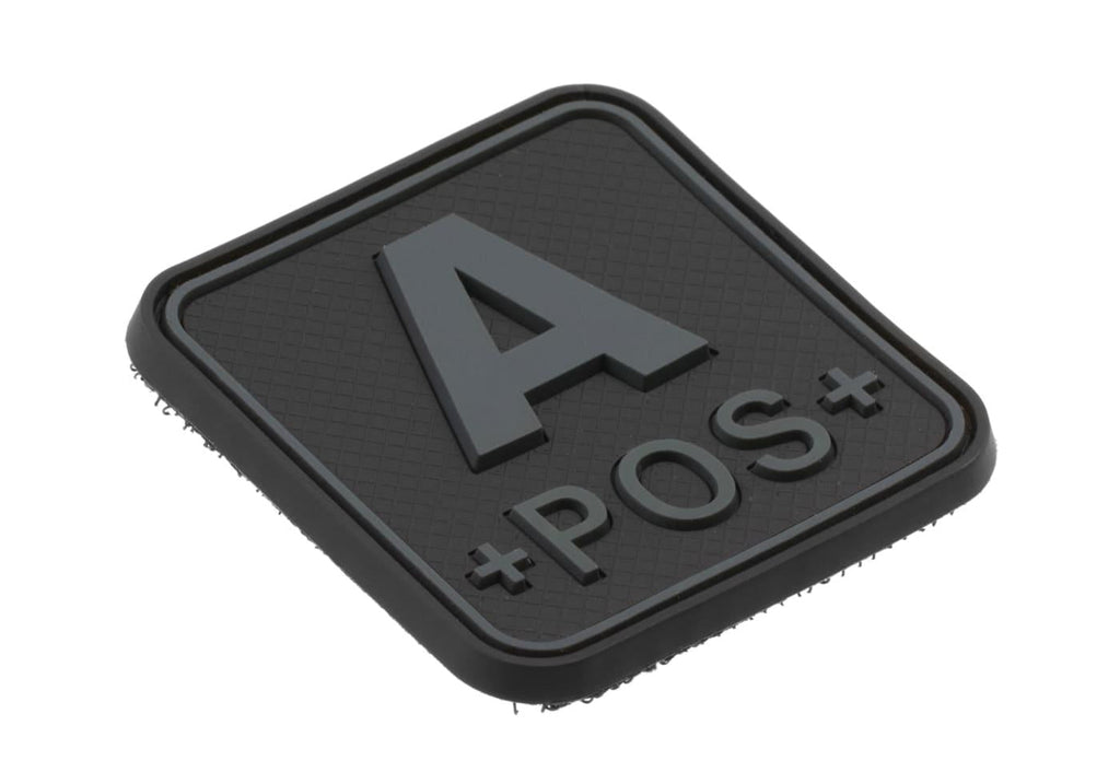 JTG Bloodtype Square Rubber Patch A Pos JTG