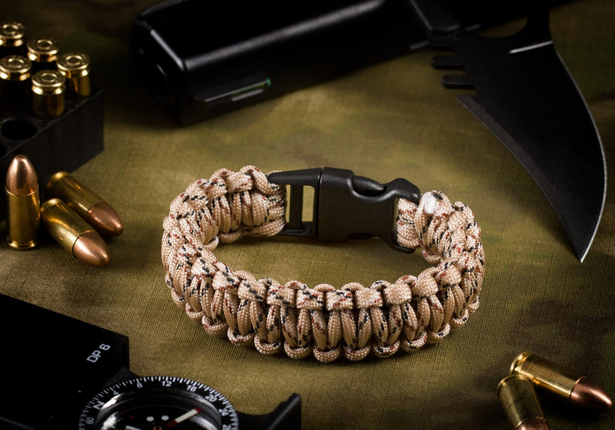 Invader Gear Paracord Bracelet - Desert Camo