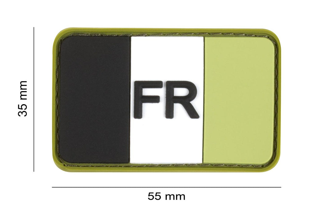 JTG France Flag Rubber Patch JTG