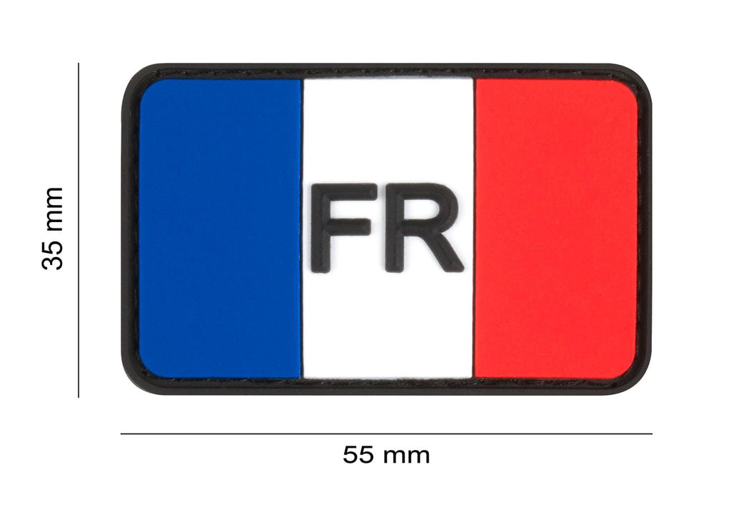 JTG France Flag Rubber Patch JTG