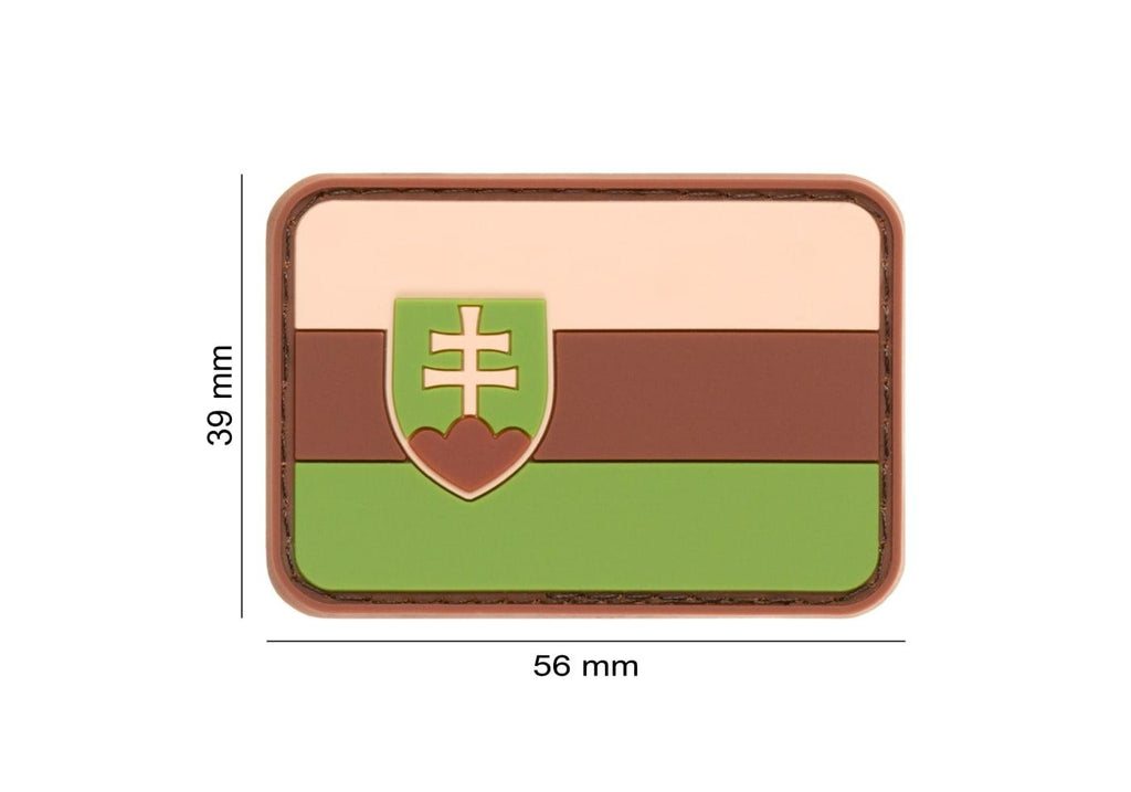 JTG Slovakia Flag Rubber Patch JTG