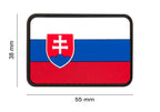 JTG Slovakia Flag Rubber Patch JTG