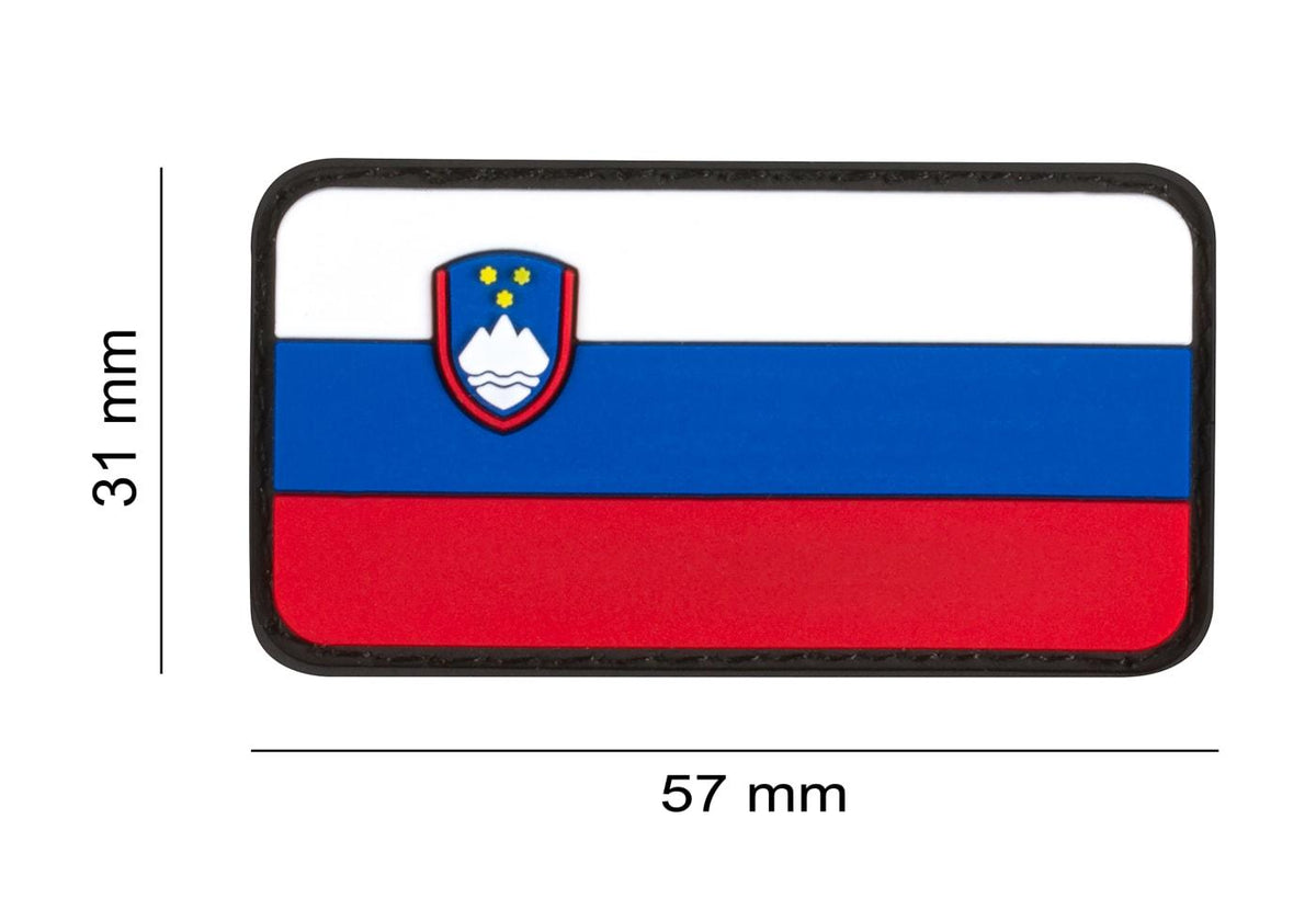 JTG Slovenia Flag Rubber Patch JTG