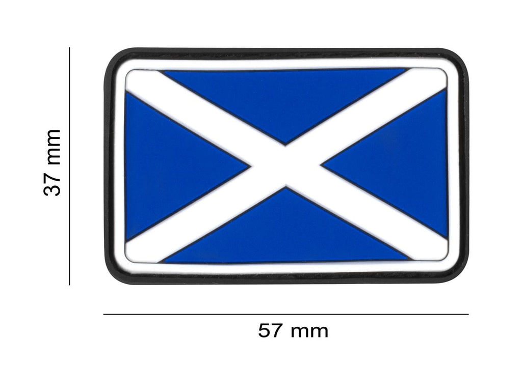 JTG Scotland Flag Rubber Patch JTG