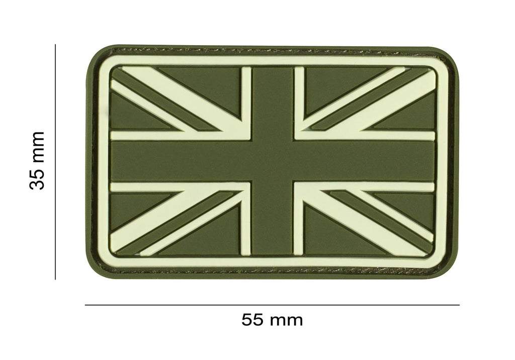 JTG Small Great Britain Flag Rubber Patch JTG