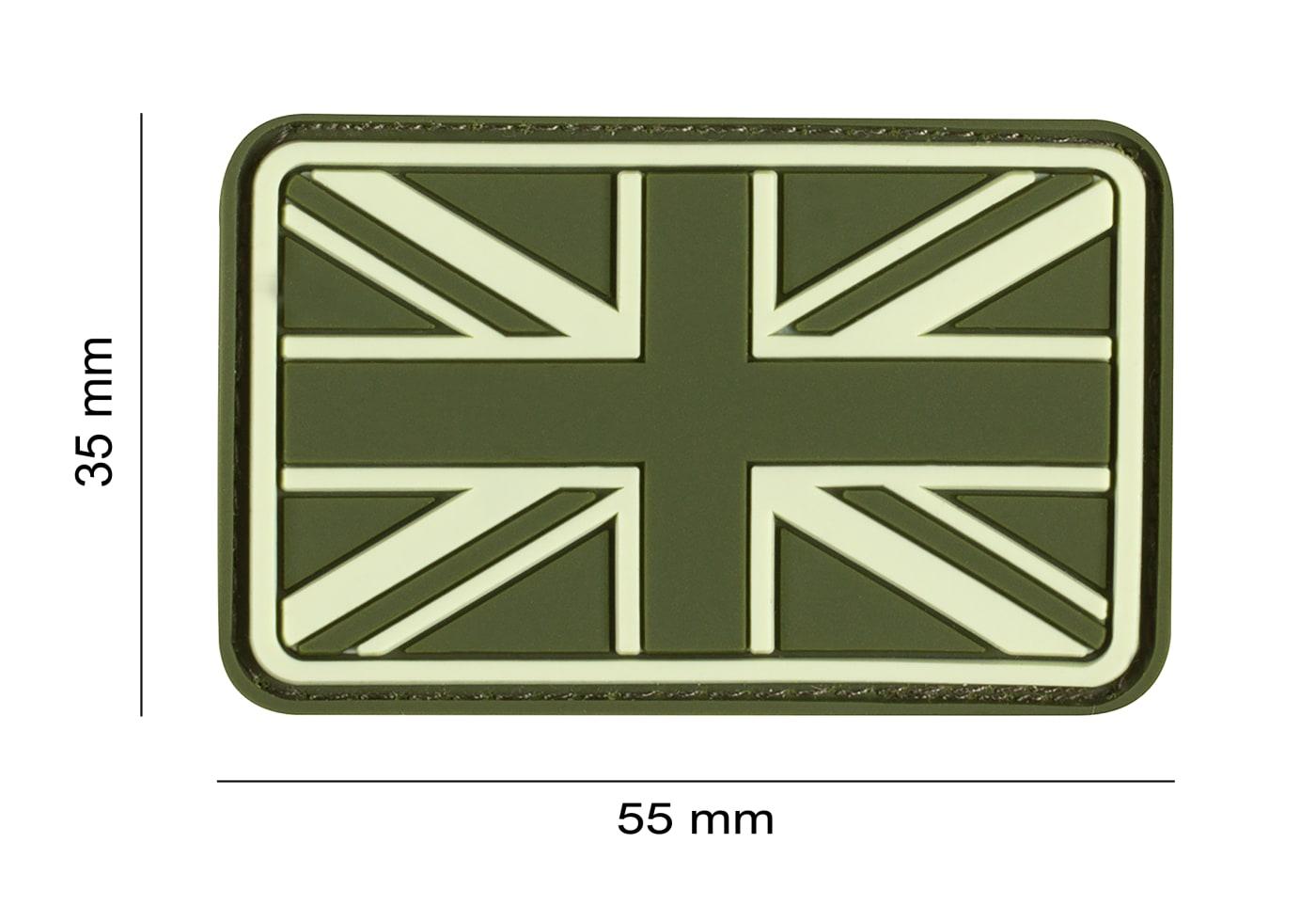 JTG Small Great Britain Flag Rubber Patch JTG