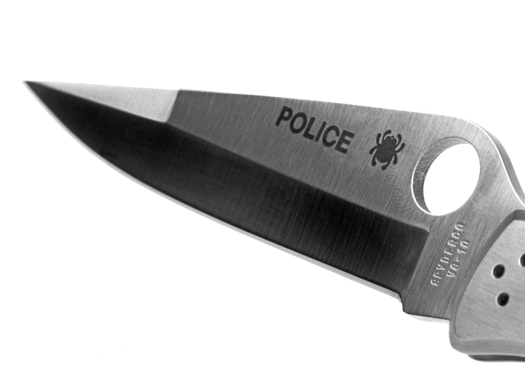 Spyderco C07 Police3 Plain Edge Folder