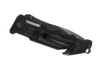 Smith & Wesson Border Guard SWBG1S Serrated Folder - Black