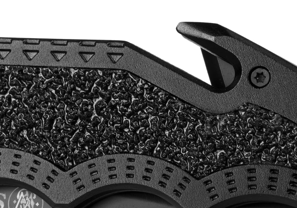 Smith & Wesson Border Guard SWBG1S Serrated Folder - Black