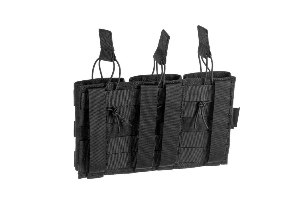Invader Gear 5.56 Triple Direct Action Mag Pouch - Black