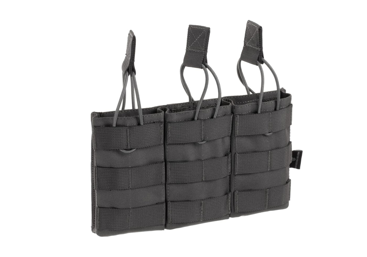 Invader Gear 5.56 Triple Direct Action Mag Pouch - Wolf Grey