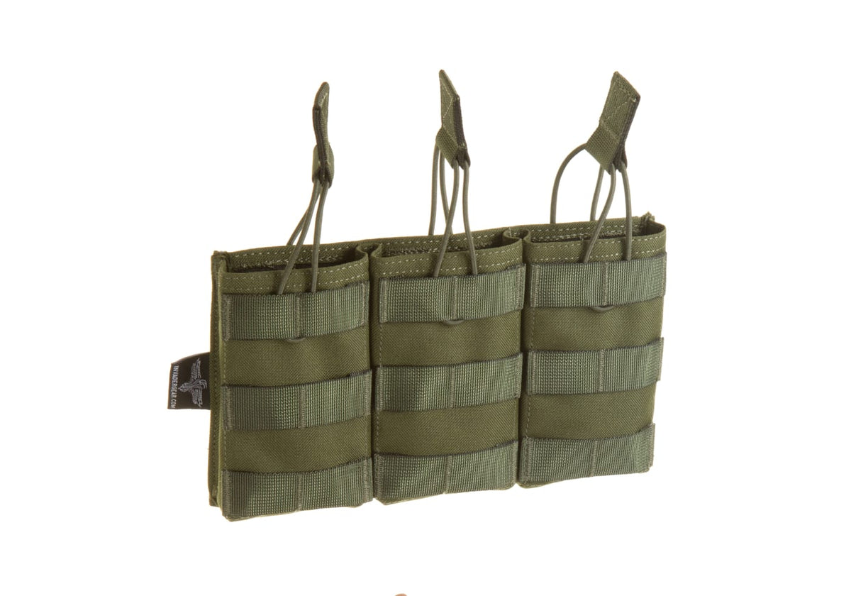 Invader Gear 5.56 Triple Direct Action Mag Pouch - OD