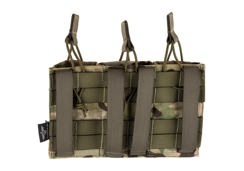 Invader Gear 5.56 Triple Direct Action Mag Pouch - Multicam