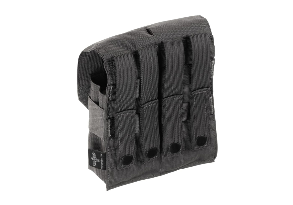 Invader Gear 5.56 2x Double Mag Pouch - Wolf Grey